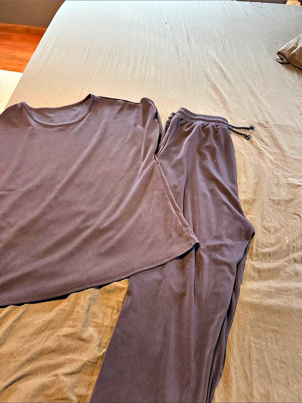 Blue Pajama Set Like New
